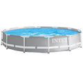 12 Feet x 30 Inches Prism Steel Frame Above Ground Swimming Pool M998