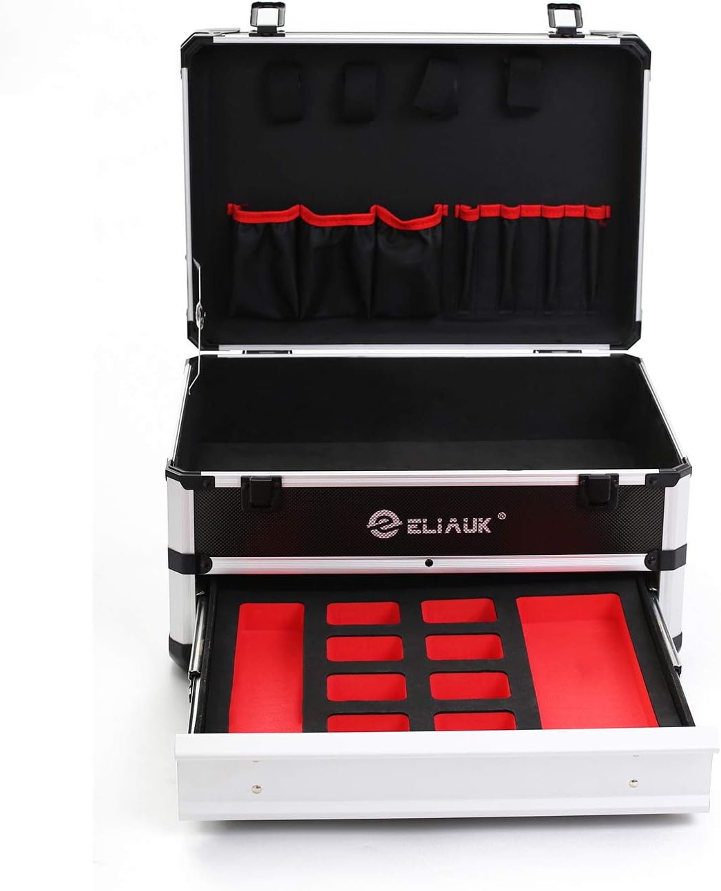 Portable Aluminum Tool box with Drawer N177229