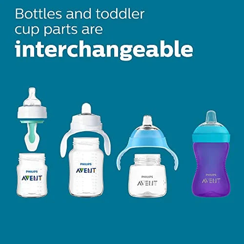 Clear 9oz 4 Pack Anti-Colic Baby Bottles M136153