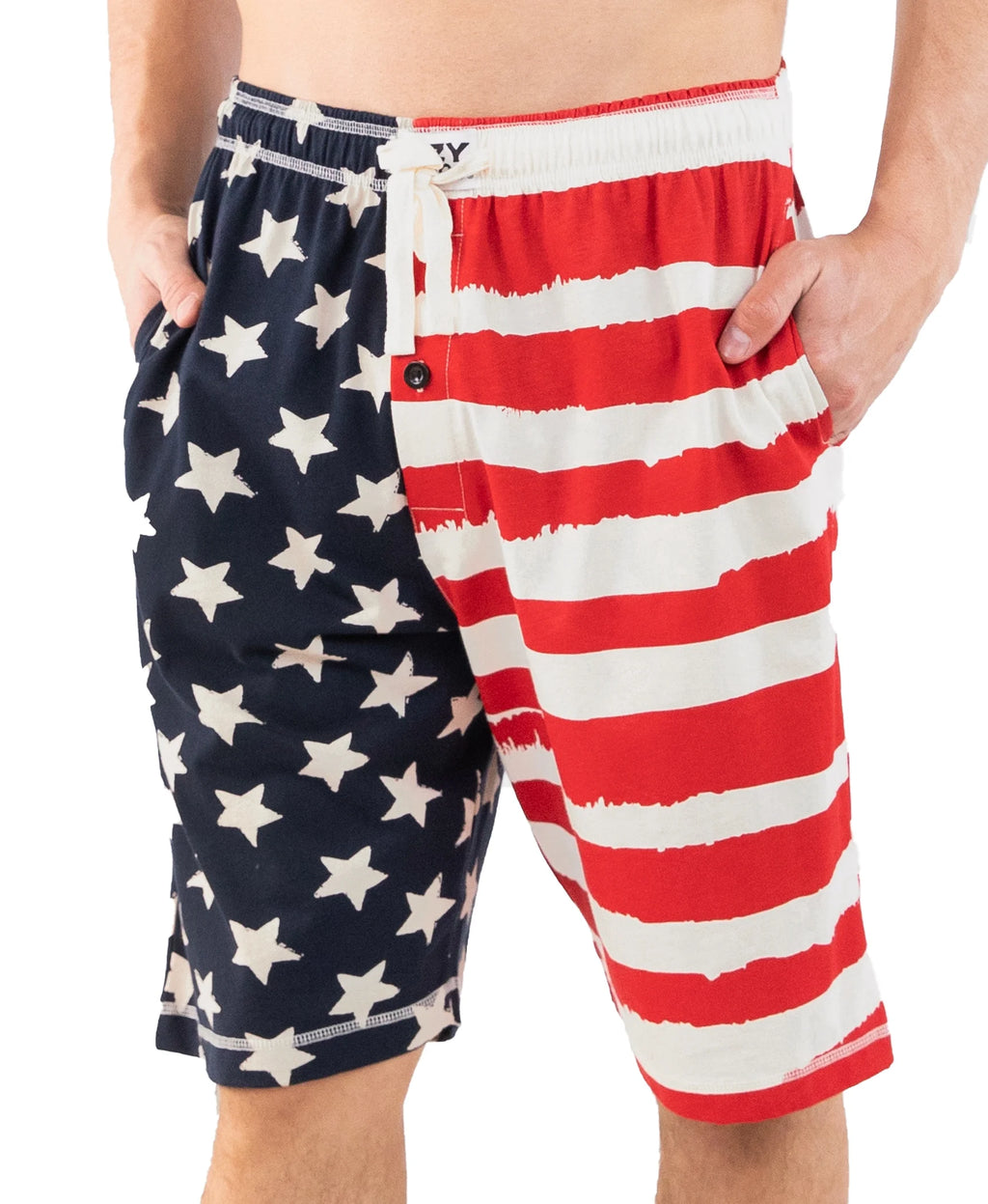 Stars & Stripes Cotton Pajama Shorts M80721