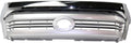 Painted Silver Shell/Gray Insert Grille Assembly with Chrome Molding and Front Emblem V381