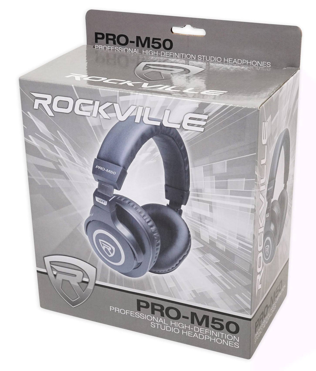 Active Studio Monitors with Stands Headphones Mic Shield U243068