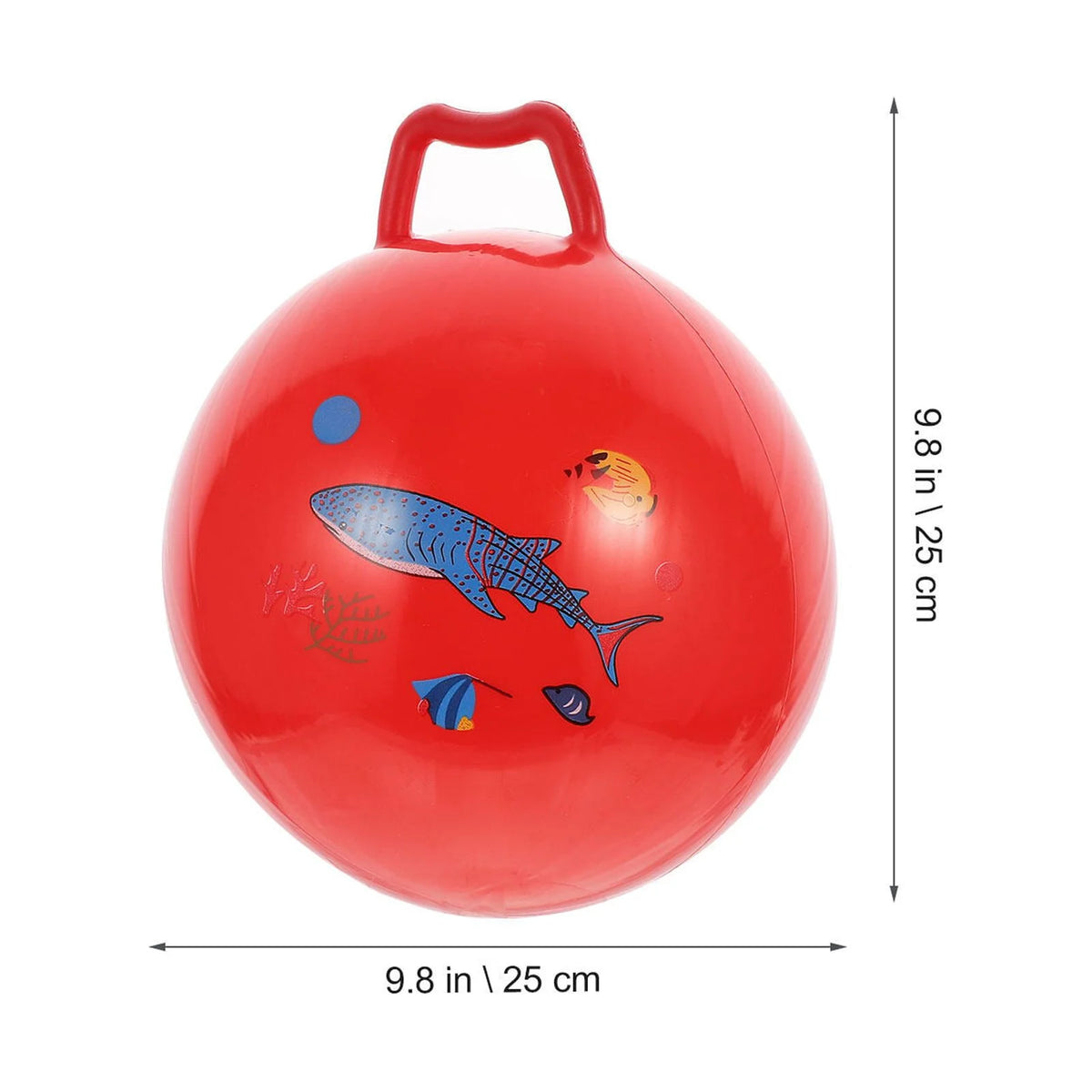 3Pcs Inflatable Hopper Balls with Handle H289