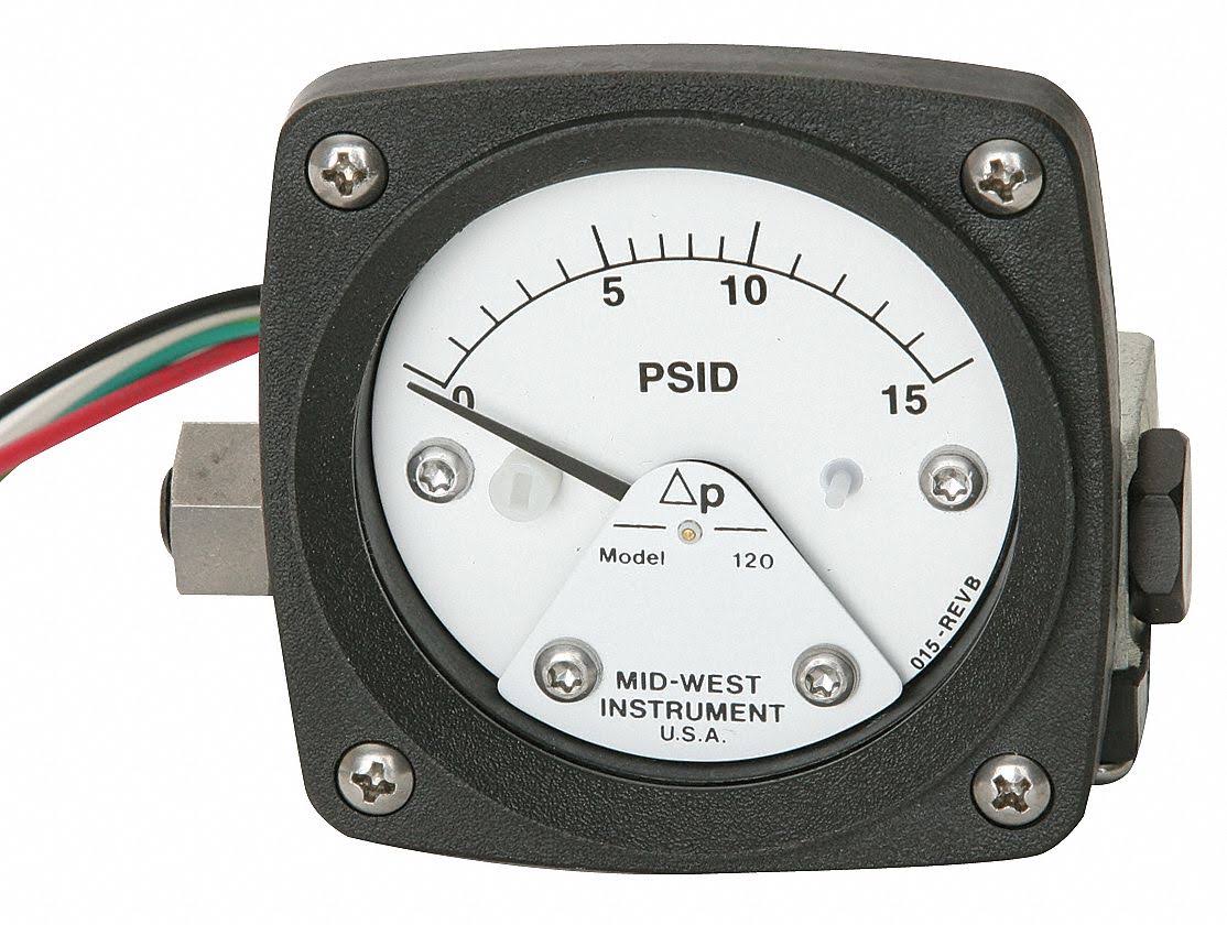 0 to 50 PSI Pressure Gauge D174