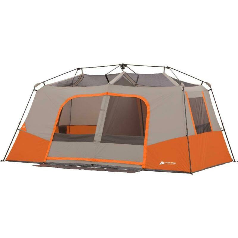Green 11-Person Instant Cabin Tent with Private Room C192625