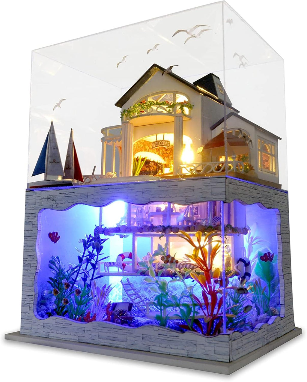 DIY Miniature Dollhouse Kit 1:24 Scale N122
