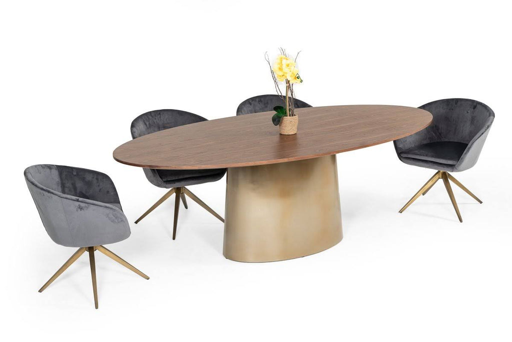 Grey Velvet Dining Chair H52040
