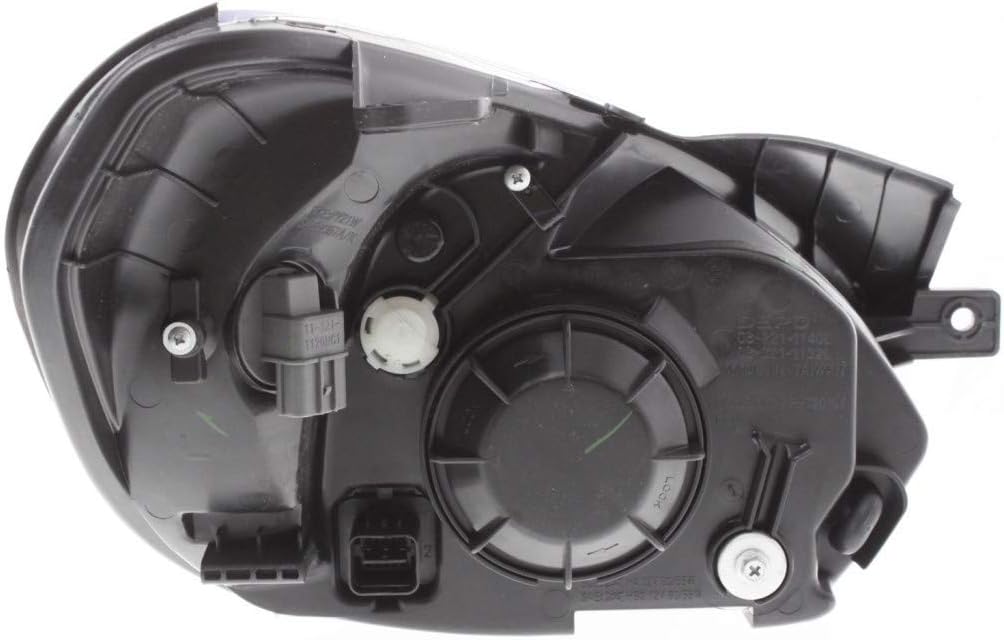 Hyundai Accent Headlight Assembly 2006 Driver Side Halogen Pack of 2 J90314