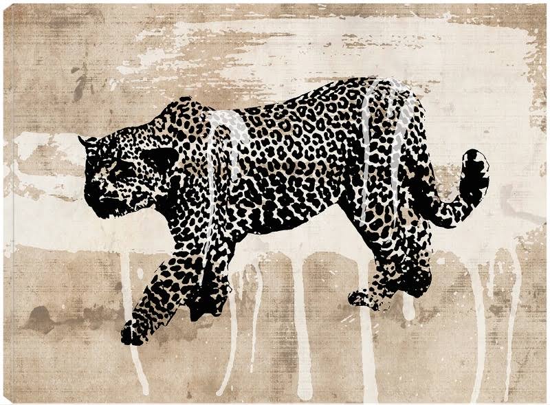 Leopard Canvas Art 32x24 Fineartcanvas L6114