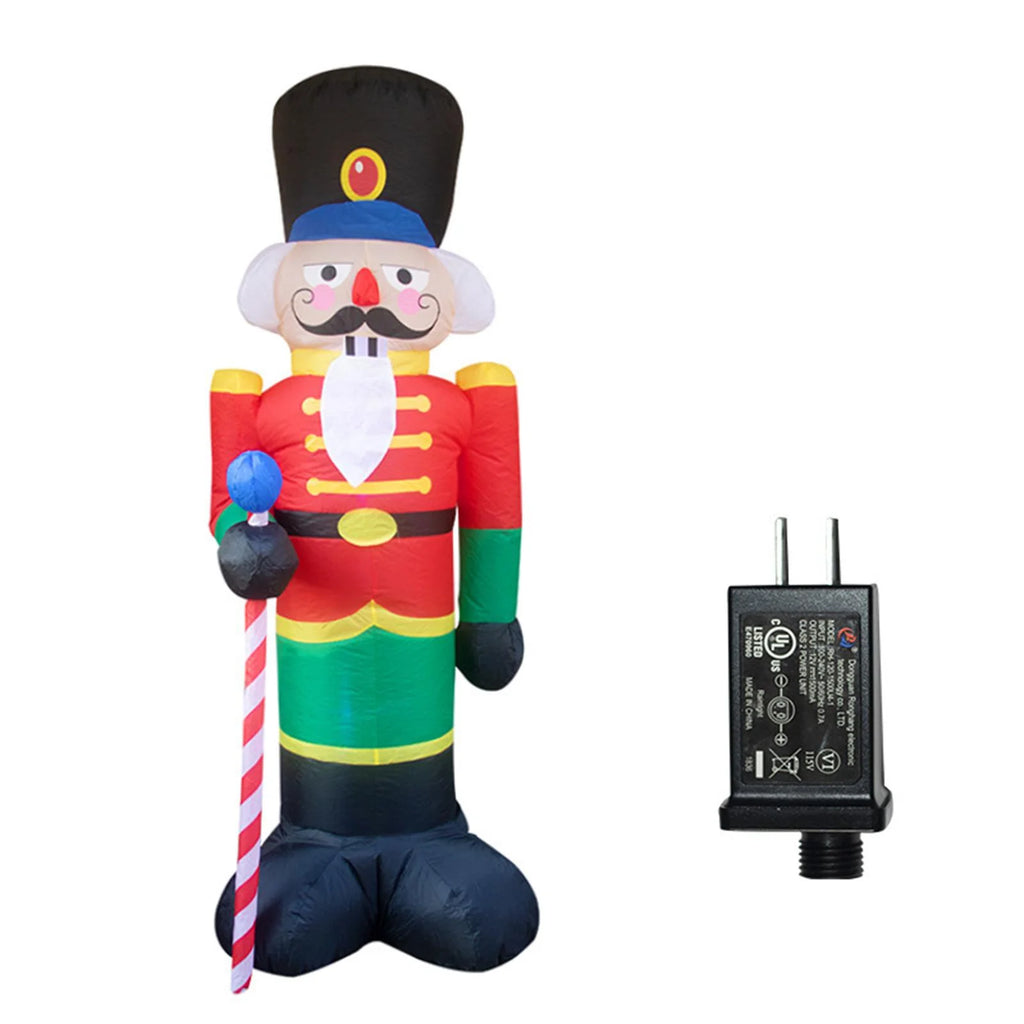 8 Foot Inflatable Nutcracker Christmas Decoration Z817
