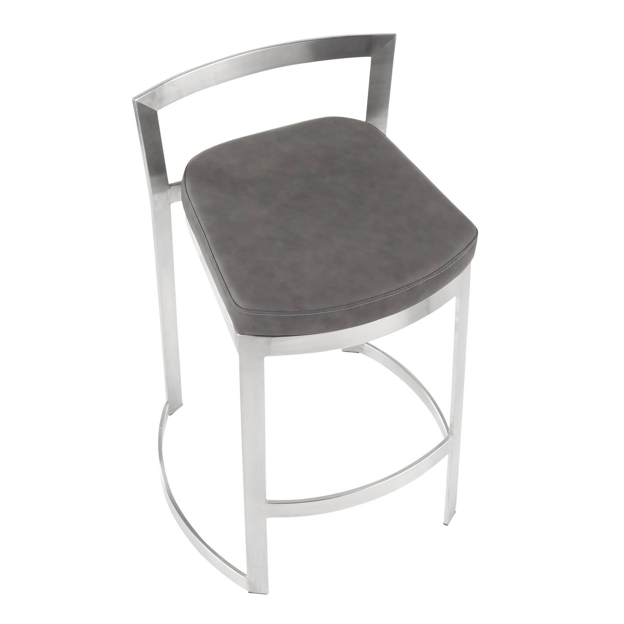 Black Set of 2 Counter Stool K618004