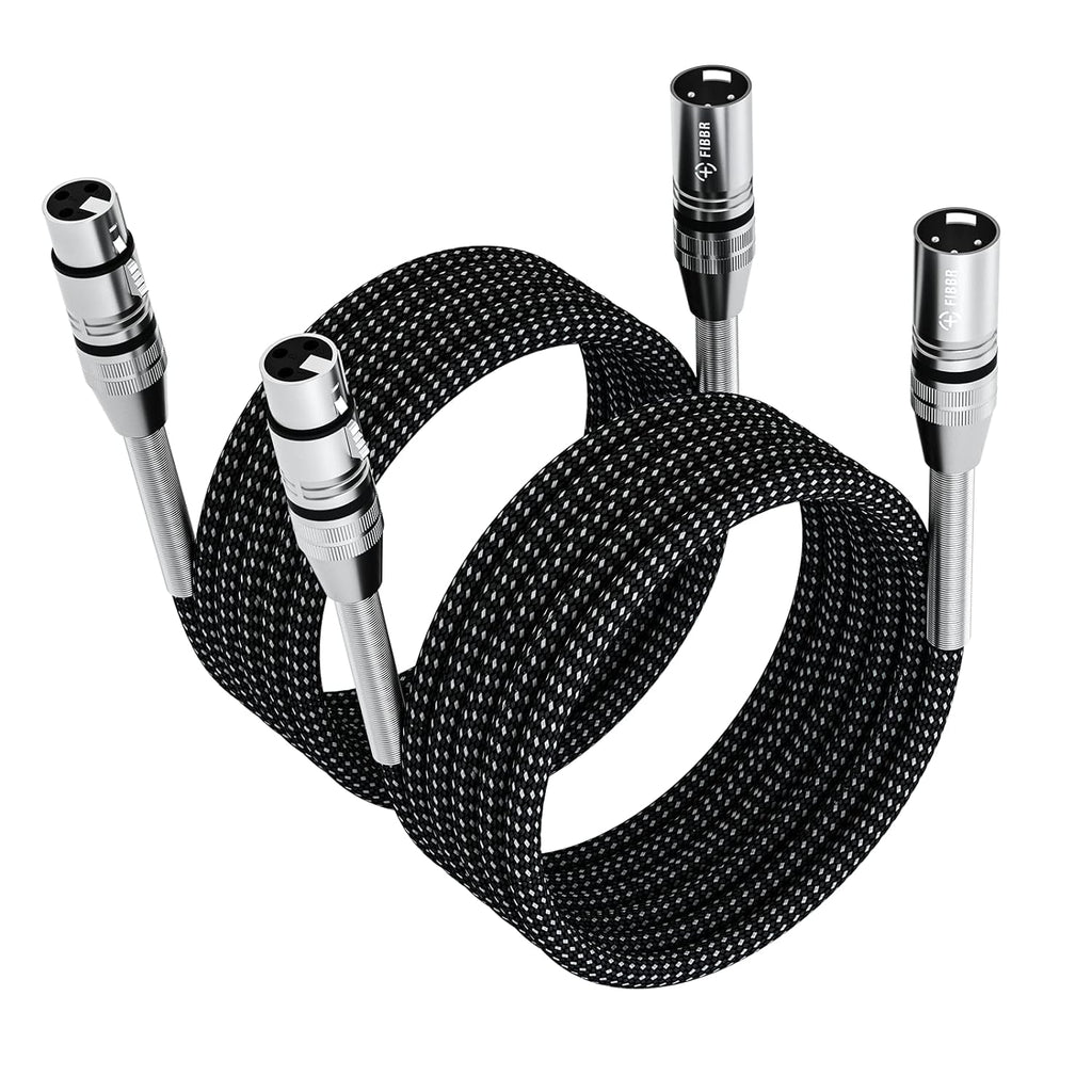 100ft Nylon Braided XLR Male to Female Microphone Cable X5553