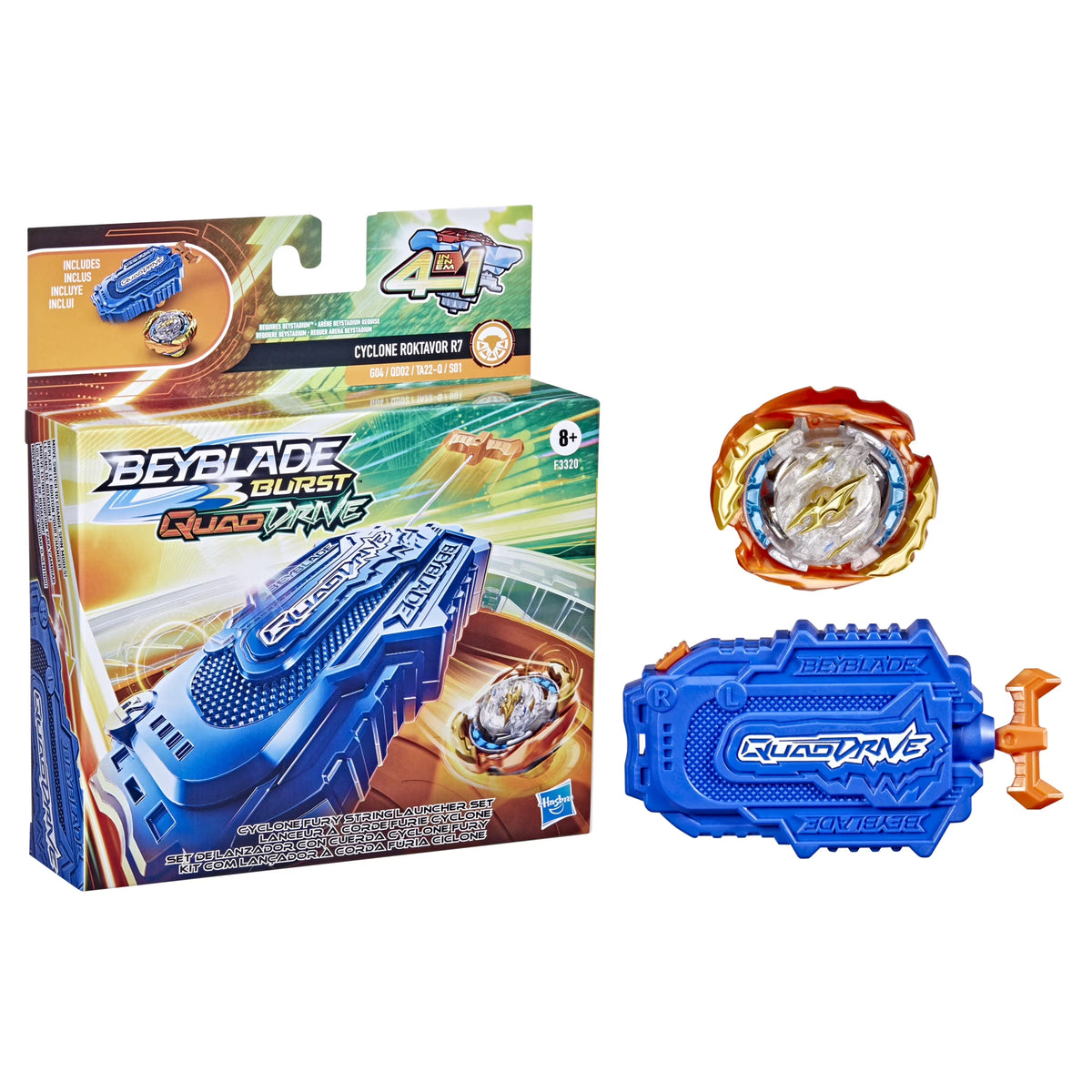 String Launcher Set with Battling Top Toy W82310