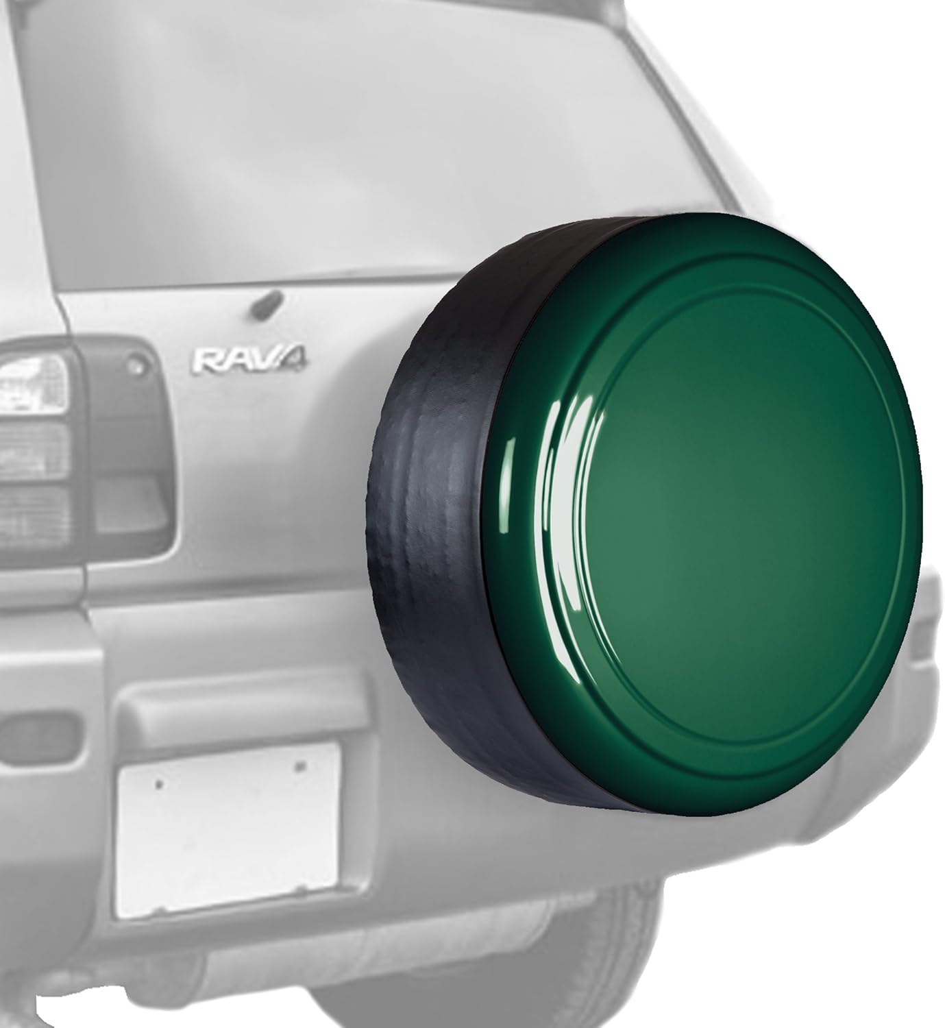 Black Rigid Tire Cover for Toyota RAV4 P2579