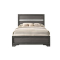 Full Bed in Gray C5892