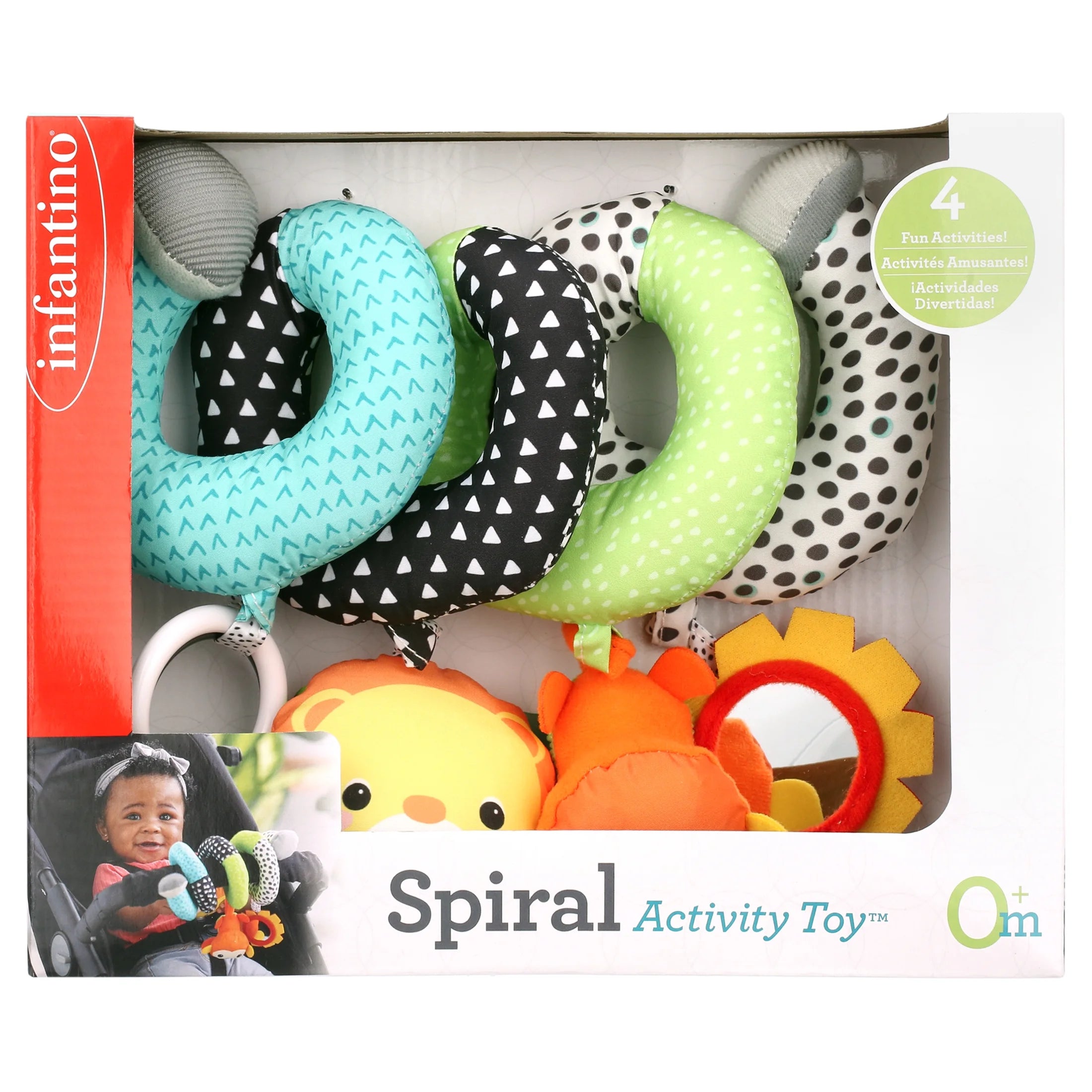 Multicolor Spiral Activity Toy Y396181