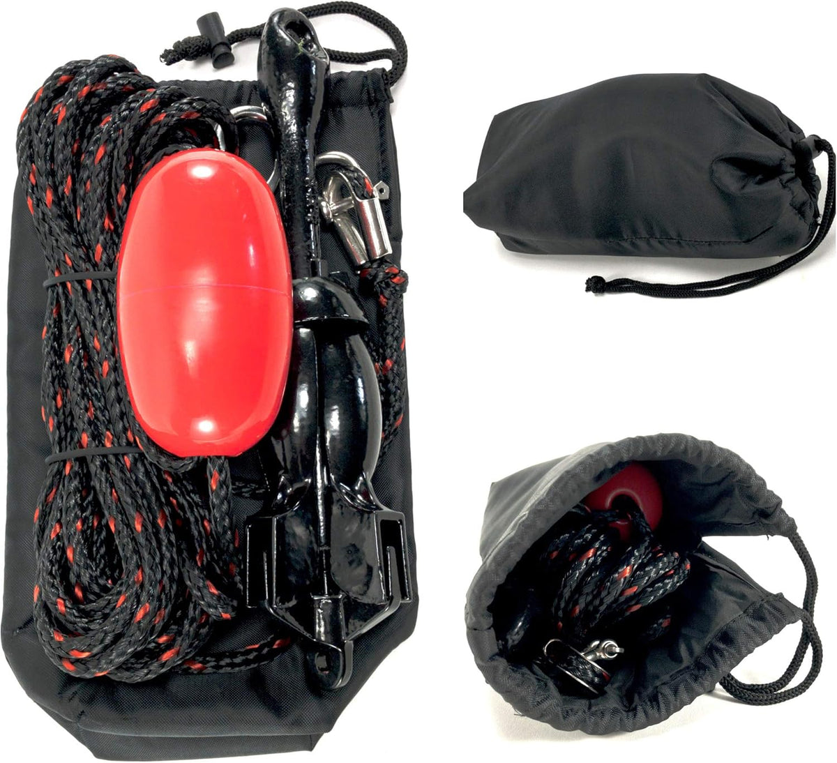 3.5lb Folding Anchor with 40ft of Rope C114364
