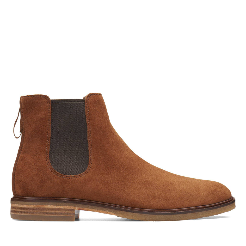 Dark Tan Suede Clarkdale Shoes G58455