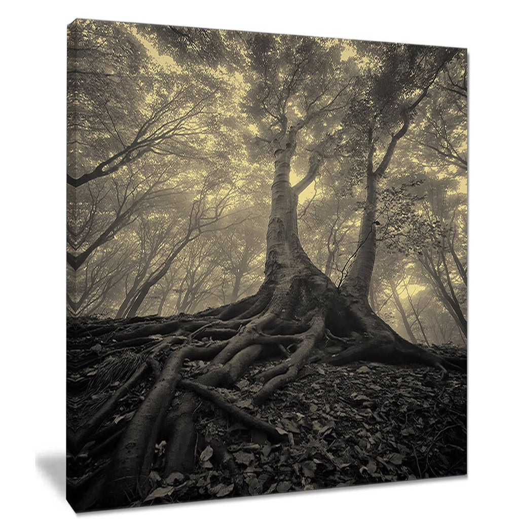 Black Graphic Art on Wrapped Canvas L593362