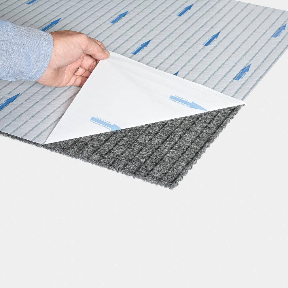 Crochet Peel & Stick Carpet Tiles Y114