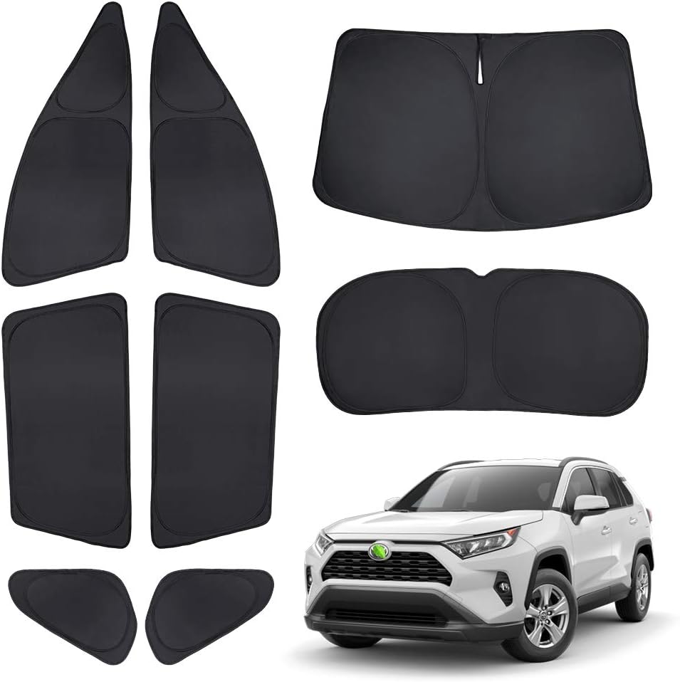 Car Window Sunshade Full Set for Toyota RAV4 2019-2022, Pack of 2 G957