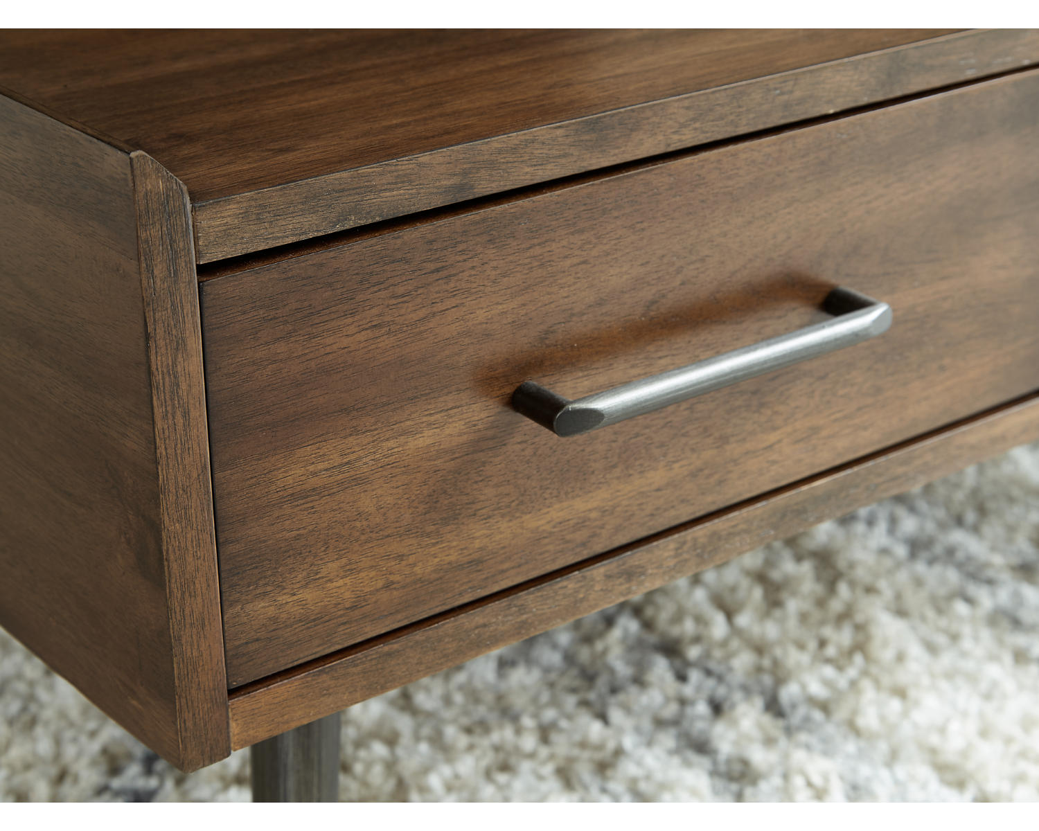 2 Drawer Brown Coffee Table S570546