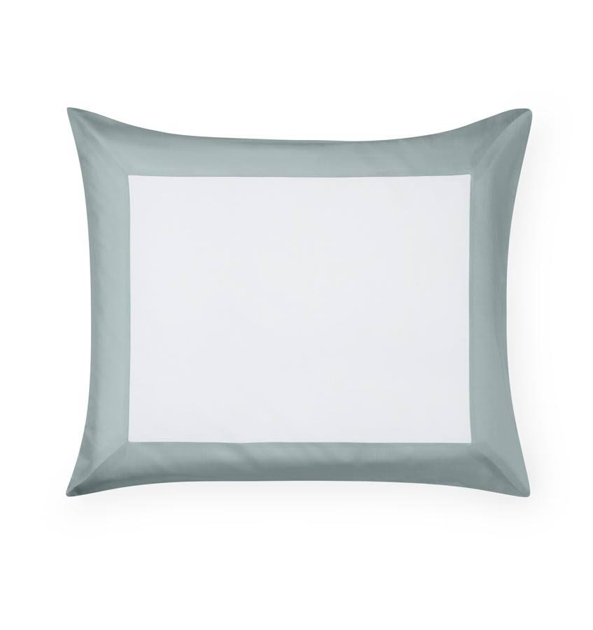 White / Oat Continental Sham 26x26 K4009