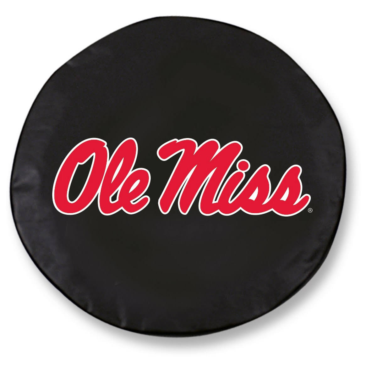 Black Vinyl Fitted Spare Car Tire Cover F8683