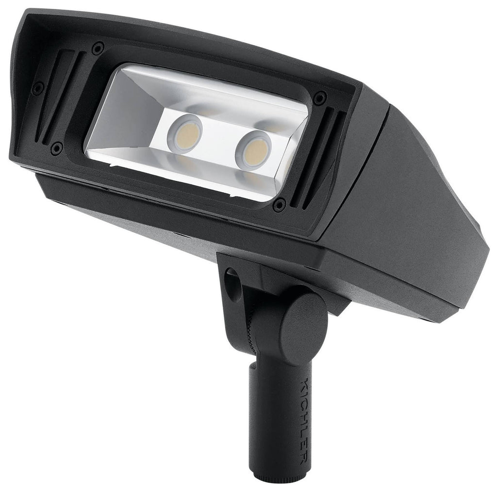 Textured Black LED Landscape Flood Light K1773