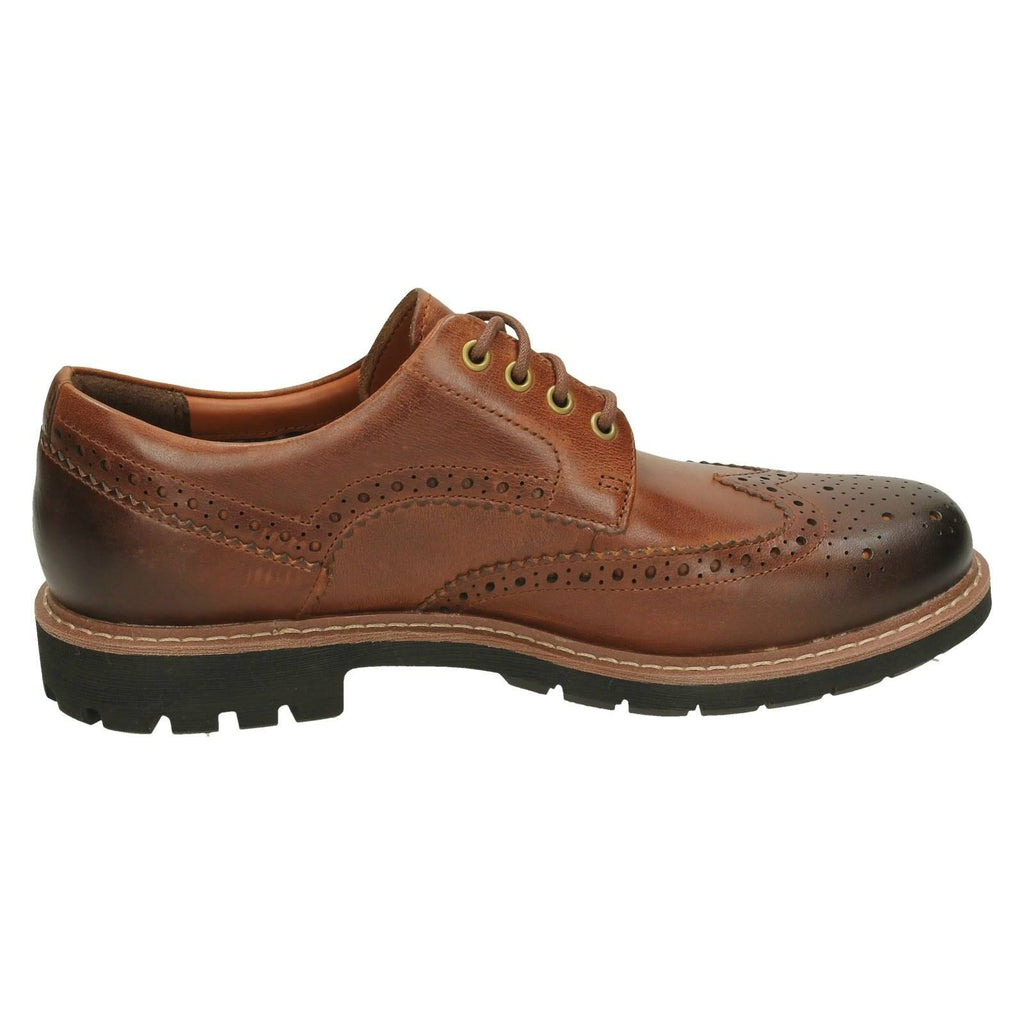 Dark Tan Leather Brogues I257