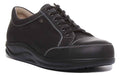Black Lace Up Comfort Shoes Z4499