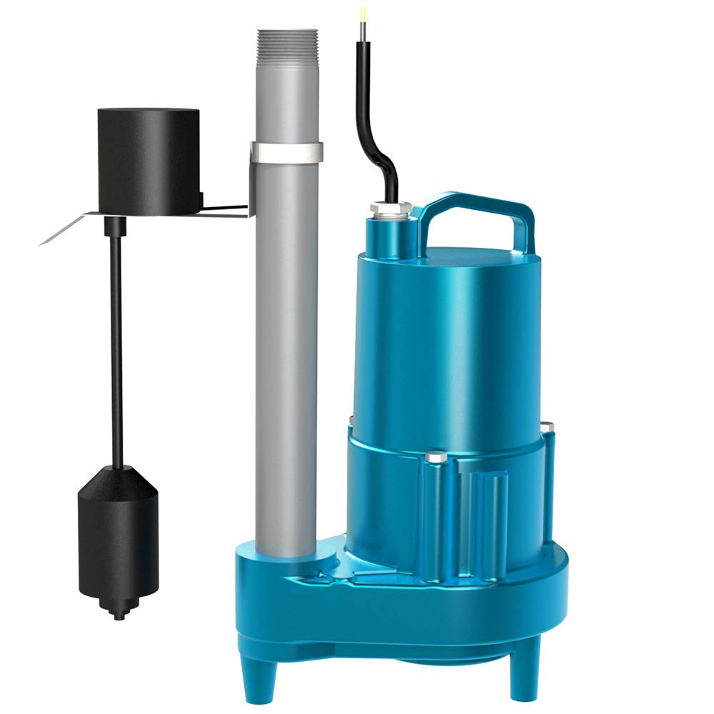 1/2 hp 115V Submersible Effluent Pump with Piggyback Vertical Float Switch Z801552