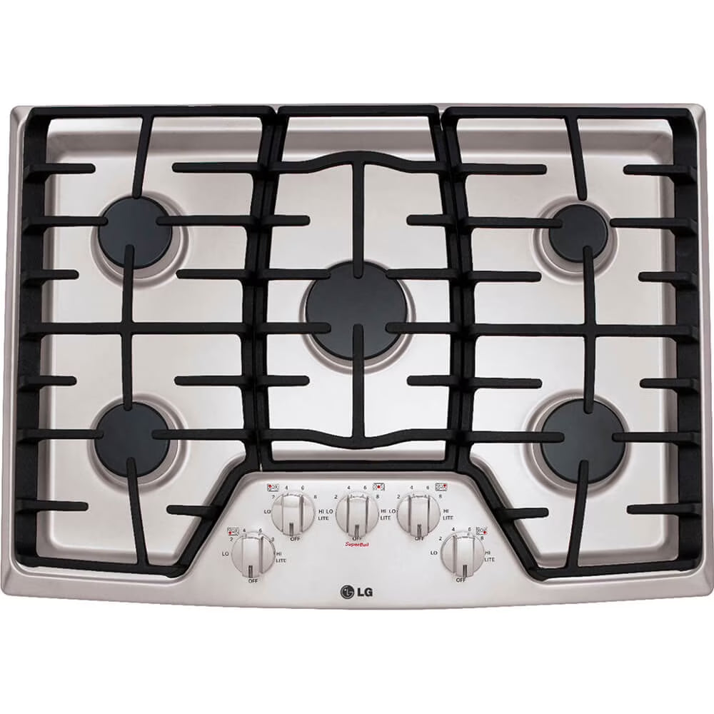 30" Gas Cooktop - Stainless Steel T216