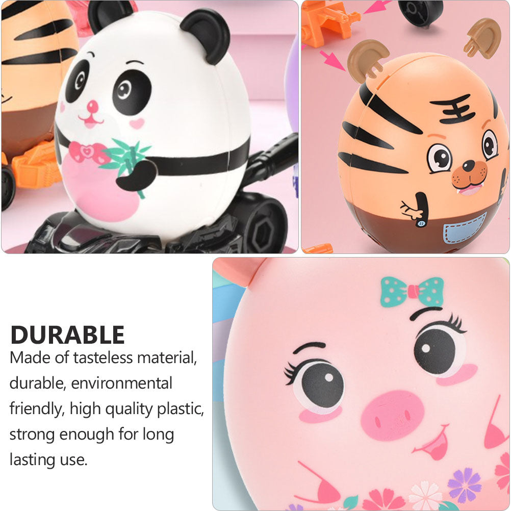 DIY Assembled Toys Car Blind Box Surprise Egg Q73410