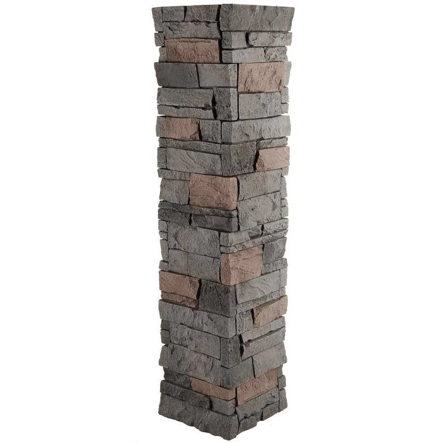 Brown Faux Stone Veneer T978451