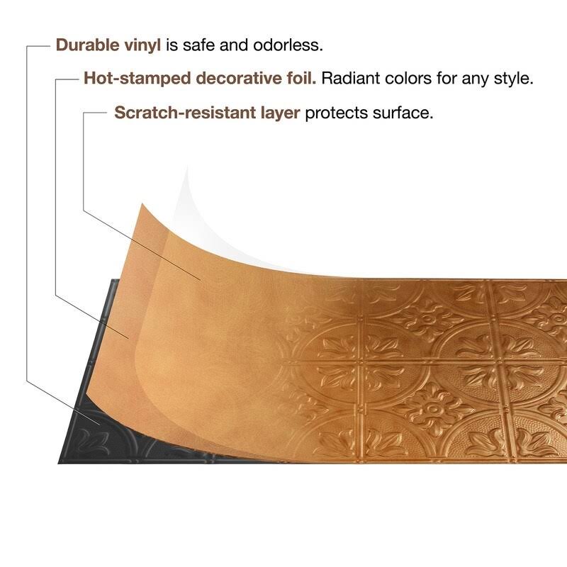 Crosshatch Silver Glue Up Ceiling Tile 5 Pack T45349