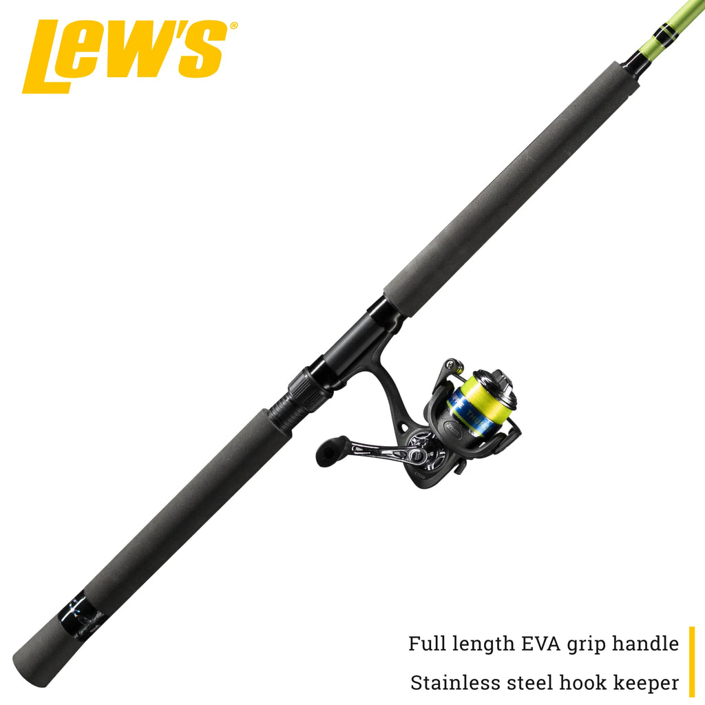 12-Foot Rod Spinning Reel and Fishing Rod Combo A268632
