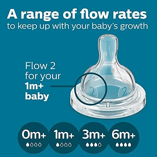 Clear 9oz 4 Pack Anti-Colic Baby Bottles M136153