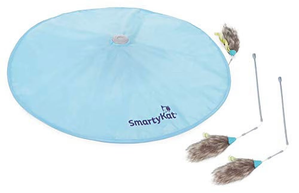 Concealed Motion Cat Toy with 2 Replacement Wands F236
