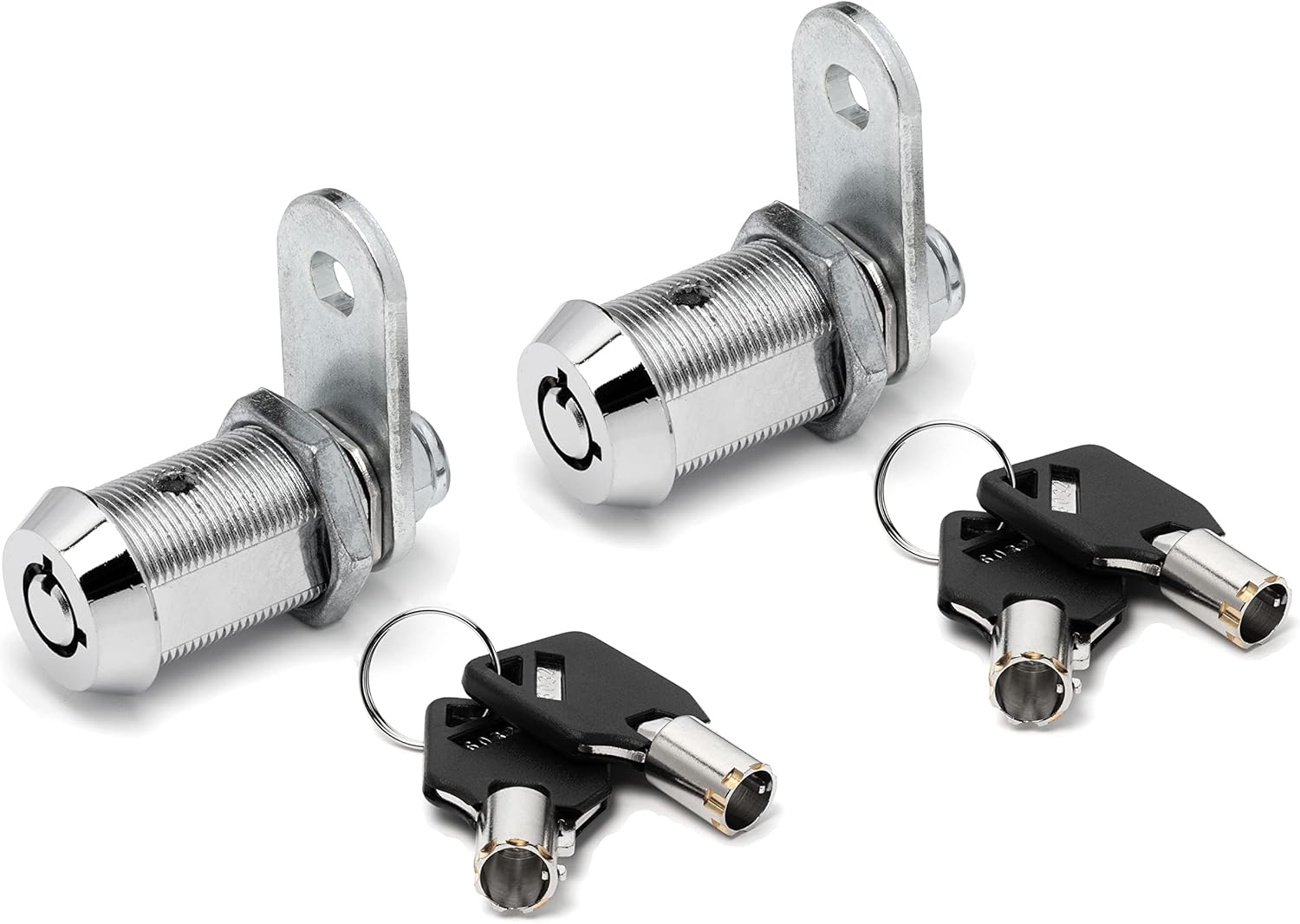 Chrome Tubular Cam Lock (Pack of 5, 5/8 Inch 90°) G99533