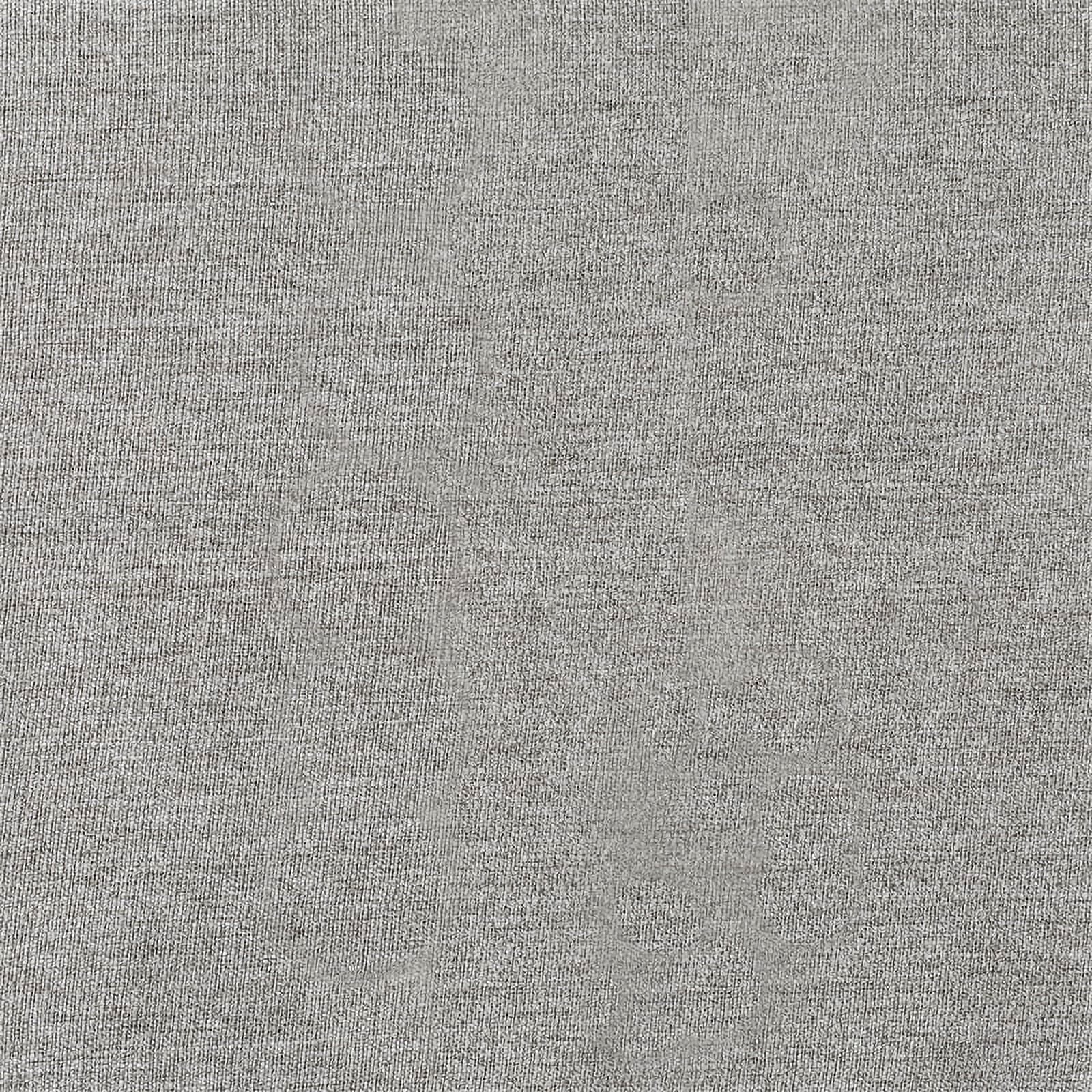 Gray Fabric Upholstered Loveseat P49006