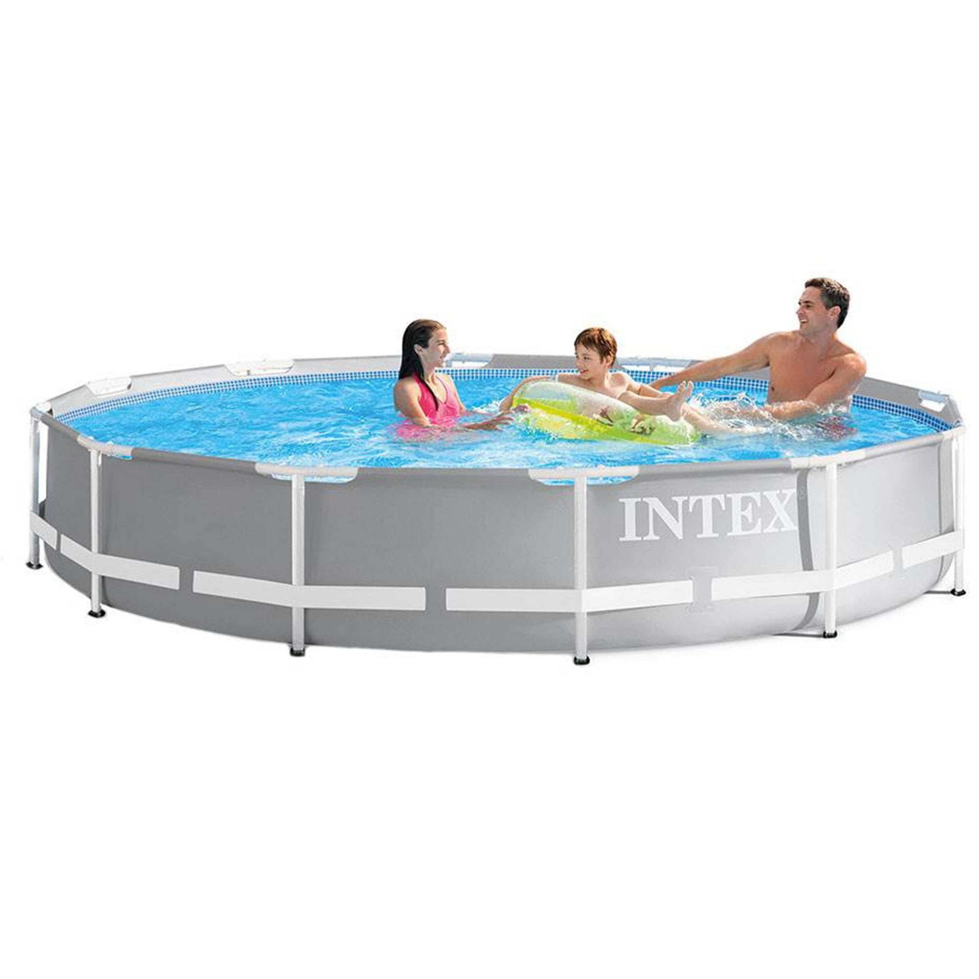 12 Feet x 30 Inches Prism Steel Frame Above Ground Swimming Pool M998