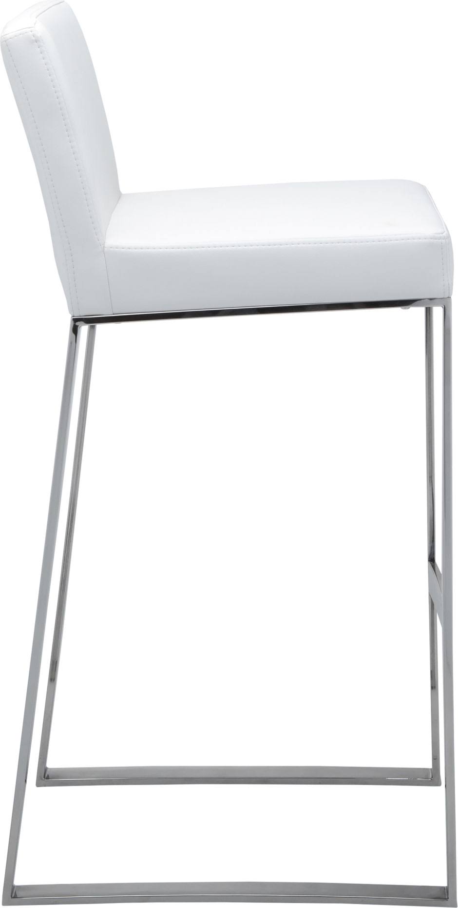 White Bar Stool P202