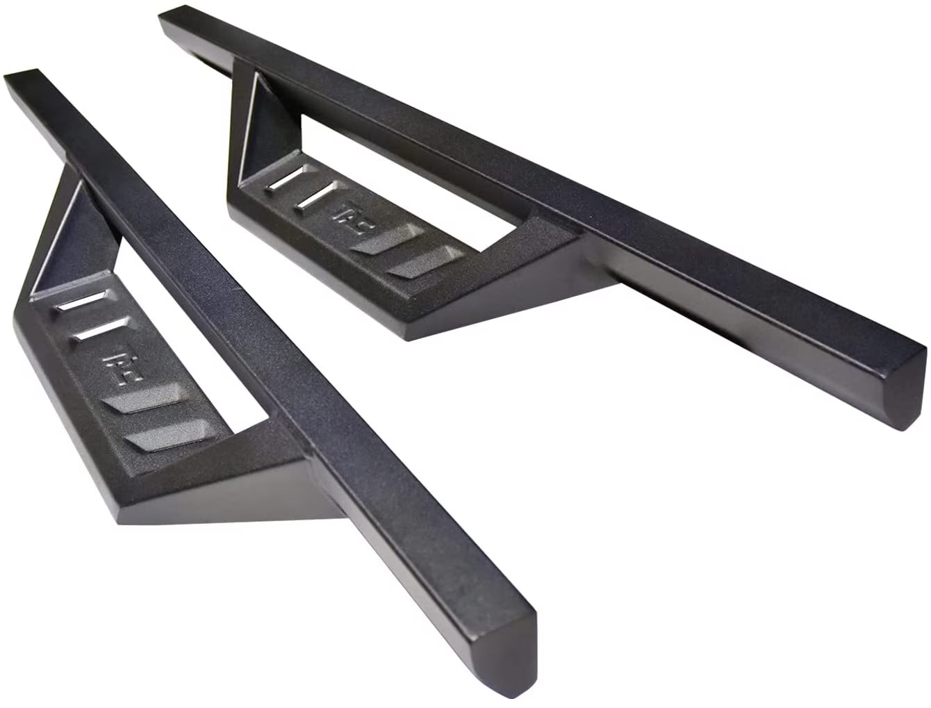 Black Off-Road Running Boards for Jeep Wrangler JK 2 Door (2pcs) V894293