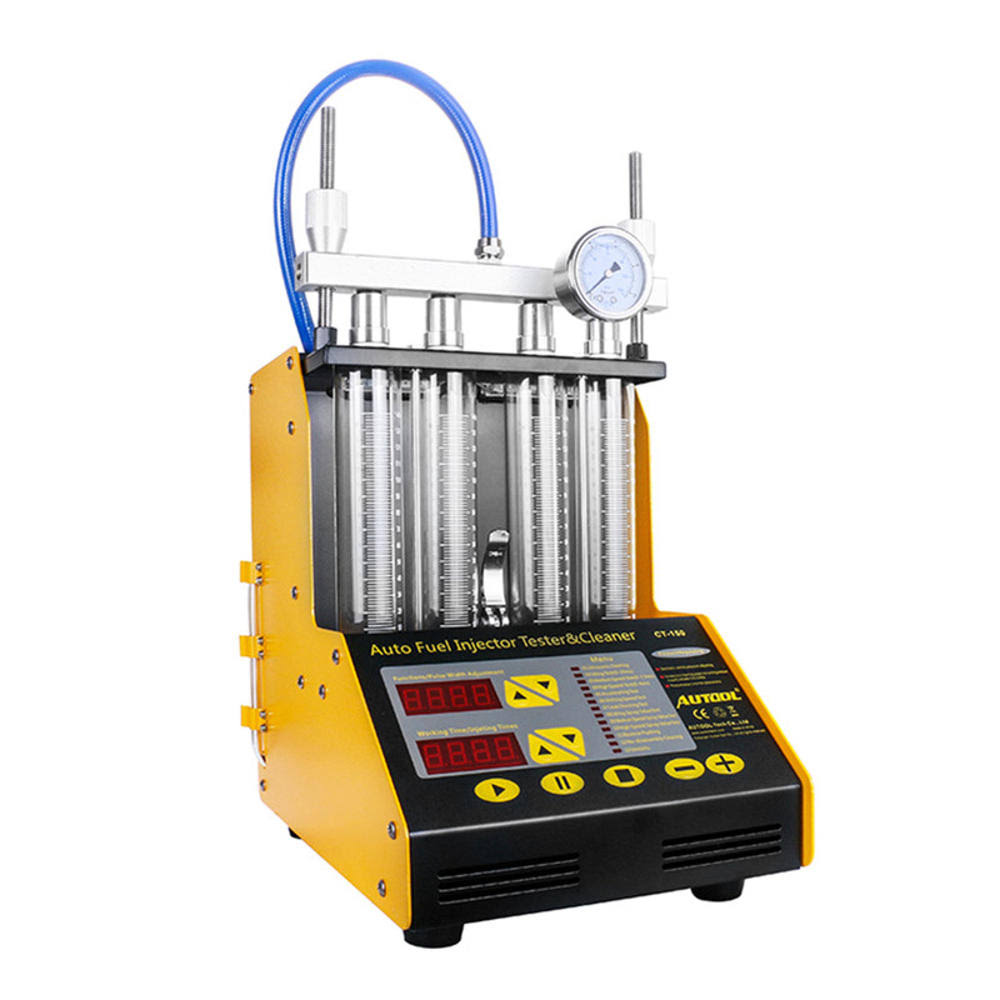 4 Cylinder Fuel Injector Tester Ultrasonic Cleaning Cleaner M7746