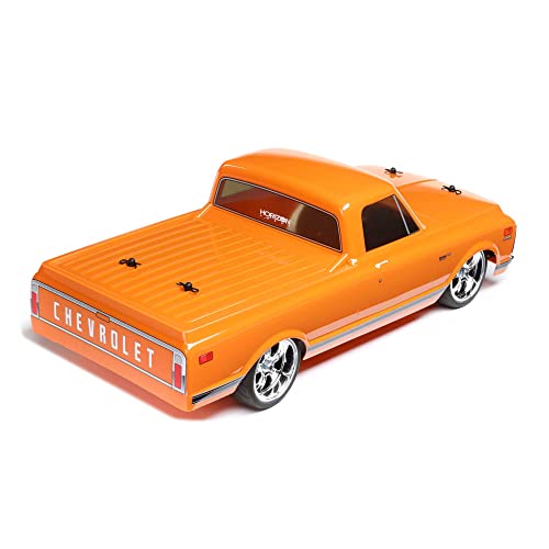 1/10 1972 Chevy C10 Pickup Truck V100 AWD RTR Orange RC Truck N23349