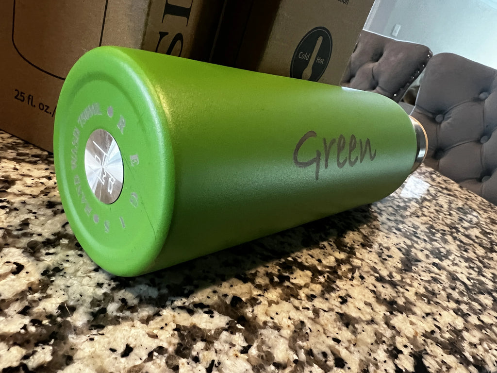 LIME Stainless Steel Sports Water Bottles 25oz K13505