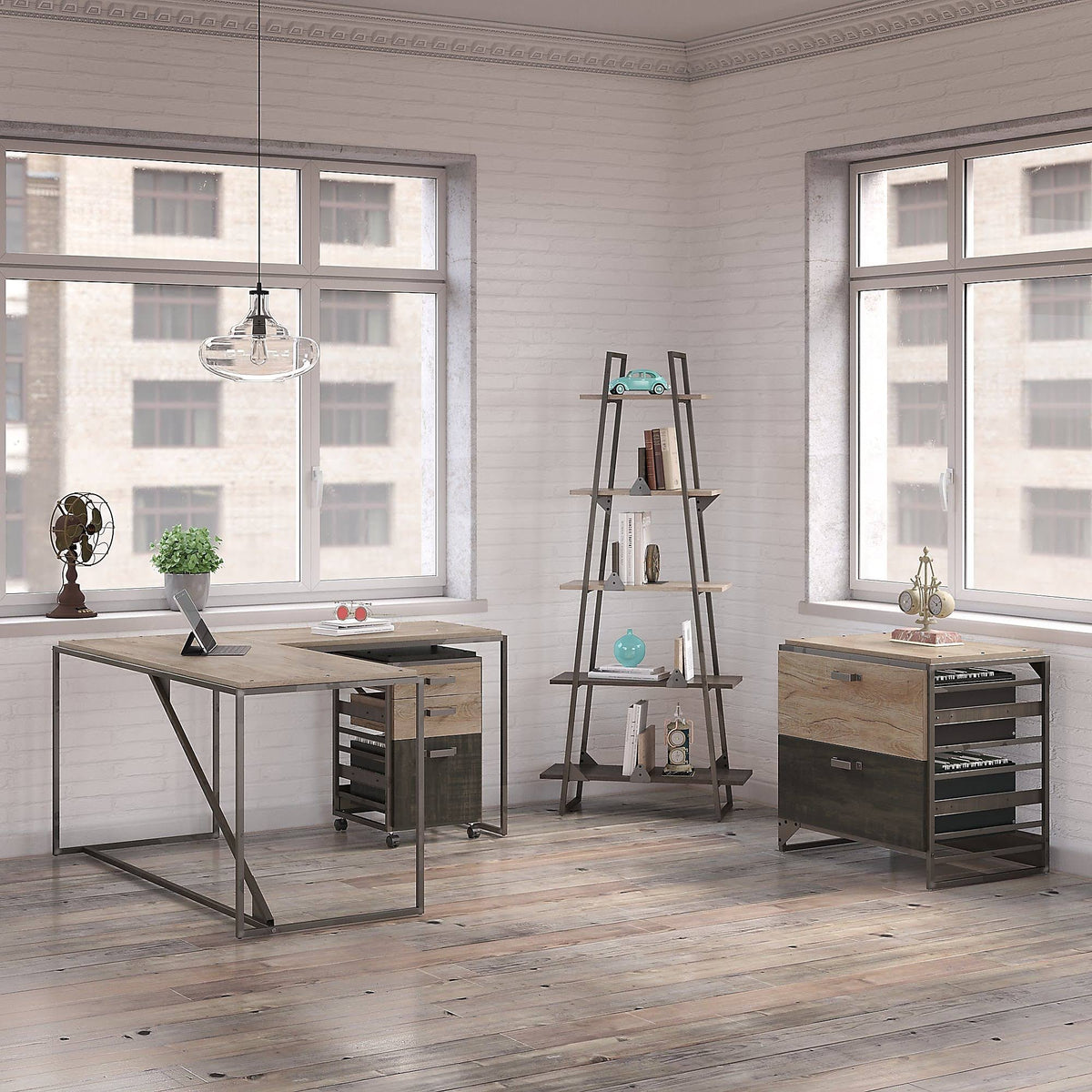Black Lateral File Cabinet M863