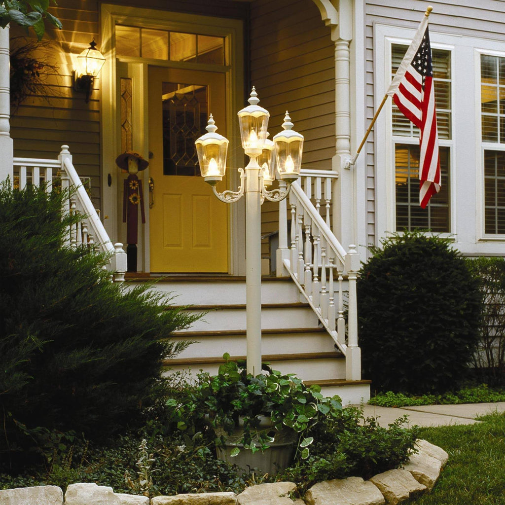 Black Single Lantern Patio Lamp M817