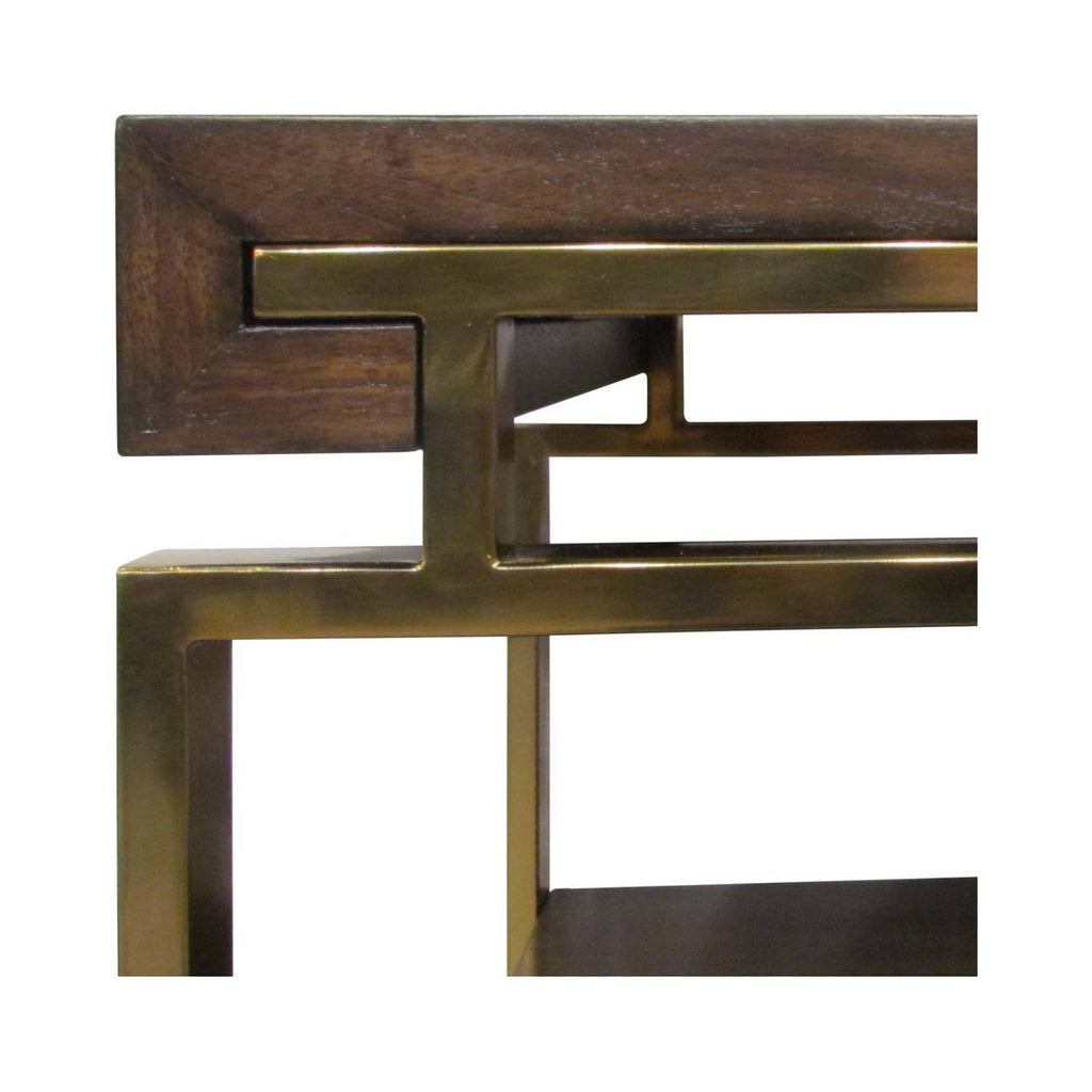 Rich Nut Brown Side Table D852828